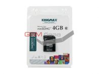   MiniSD 4Gb - Kingmax, SDHC Class 6,   SD   http://www.gsmservice.ru