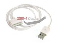 iPhone 2G/ 3G/ 3GS/ 4G/ 4S/ iPod/ iPad/ iPad2/ iPad3 -   USB (30 pin) (: White)   http://www.gsmservice.ru