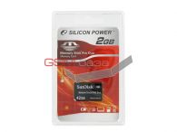   MS Pro Duo 2Gb - Silicon Power   http://www.gsmservice.ru