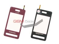 Samsung D980/ P788-   (touchscreen) (: Pink) La Fleur,    http://www.gsmservice.ru