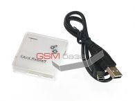     Memory Stick, SD, MiniSD, MMC, HS MMC, RS MMC, SDHC USB   http://www.gsmservice.ru