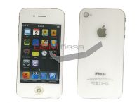 iPhone 4G -     (: White)   http://www.gsmservice.ru