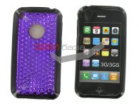 iPhone 3G/3GS -       Diamond Design *005* (: Purple)   http://www.gsmservice.ru