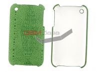 iPhone 3G/3GS -    Crocodile Design *004* (: Green)   http://www.gsmservice.ru