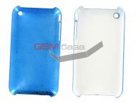 iPhone 3G/3GS -    Water drops design *008* (: Blue)   http://www.gsmservice.ru