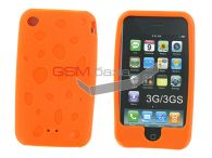 iPhone 3G/3GS -    Water drops design *015* (: Orange)   http://www.gsmservice.ru