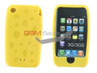iPhone 3G/3GS -    Water drops design *015* (: Yellow)   http://www.gsmservice.ru