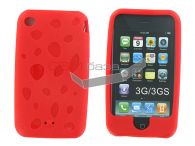 iPhone 3G/3GS -    Water drops design *015* (: Red)   http://www.gsmservice.ru