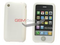 iPhone 3G/3GS -    Chocolate design *014* (: White)   http://www.gsmservice.ru