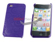 iPhone 4 -    Circle desgin *024* (: Purple)   http://www.gsmservice.ru