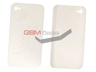 iPhone 4 -    Butterfly design *042* (: White)   http://www.gsmservice.ru