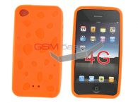 iPhone 4 -    Water drops design *015* (: Orange)   http://www.gsmservice.ru