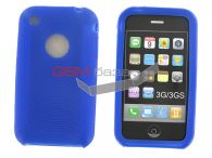 iPhone 3G/3GS -    Whorl design *028* (: Blue)   http://www.gsmservice.ru
