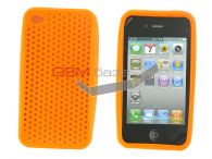 iPhone 4 -    Sieve design *003* (: Orange)   http://www.gsmservice.ru