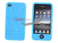 iPhone 4 -    Totem design *009* (: Blue)   http://www.gsmservice.ru