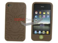 iPhone 4 -    Totem design *009* (: Brown)   http://www.gsmservice.ru