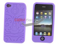 iPhone 4 -    Totem design *009* (: Purple)   http://www.gsmservice.ru