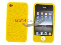 iPhone 4 -    Totem design *009* (: Yellow)   http://www.gsmservice.ru