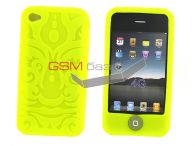 iPhone 4 -    Totem design *009* (: Light Yellow)   http://www.gsmservice.ru