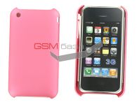 iPhone 3G/3GS -    Matte finishing design *019* (: Pink)   http://www.gsmservice.ru