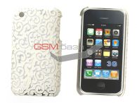 iPhone 3G/3GS -    Palace flower design *023* (: White)   http://www.gsmservice.ru