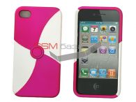 iPhone 4 -     4- *026* (: Dark pink - White)   http://www.gsmservice.ru