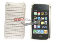 iPhone 3G/3GS -    Translucent matte net design *027* (: White)   http://www.gsmservice.ru