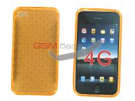iPhone 4 -    Weave design *019* (: Orange)   http://www.gsmservice.ru