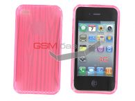 iPhone 4 -    Wood design *017* (: Pink)   http://www.gsmservice.ru