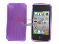 iPhone 4 -    Wood design *017* (: Purple)   http://www.gsmservice.ru