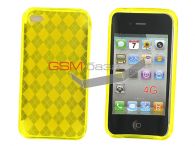 iPhone 4 -    Grid desgin *018* (: Yellow)   http://www.gsmservice.ru
