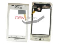 Sony Ericsson E15/ X8 Xperia -   (touchscreen)    . .(: White)   http://www.gsmservice.ru