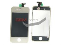 iPhone 4/ 4G -  (lcd)      (touchscreen),      (: White)   http://www.gsmservice.ru