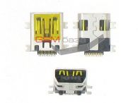 Fly DS100/ MC130 -   MiniUSB connector(10pin),    http://www.gsmservice.ru