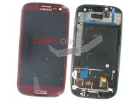 Samsung i9300 Galaxy S3 -  (lcd)      (touchscreen)   (QFR01) (: Garnet Red),    http://www.gsmservice.ru