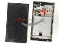 Nokia 925 Lumia -  (lcd)      (touchscreen),       (A1 Care Metal Deco & Display) (: Silver),    http://www.gsmservice.ru