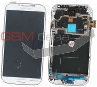 Samsung i9500 Galaxy S4 -  (lcd)      (touchscreen)   (QFR01 Mea Front OCTA Assy) (: White),    http://www.gsmservice.ru