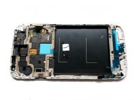 Samsung i9505/ i9505G/ i9515/ i337 Galaxy S4 LTE -  (lcd)      (touchscreen)   (QFR01 Mea Front OCTA Assy) (: White La Fleur),    http://www.gsmservice.ru