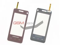 Samsung F490 -   (touchscreen) (: Red),    http://www.gsmservice.ru