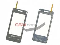 Samsung F490 -   (touchscreen) (: Black),    http://www.gsmservice.ru