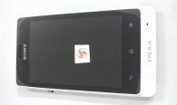 Sony ST27i/ ST27a Xperia go -  (lcd)      (touchscreen)   (: White),    http://www.gsmservice.ru