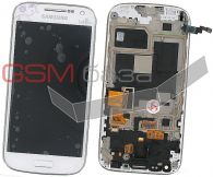 Samsung i9190/ i9192/ i9195/ i9196 Galaxy S4 mini -  (lcd)      (touchscreen)   (QFR01 Mea Front OCTA Assy) (: White La Fleur),    http://www.gsmservice.ru