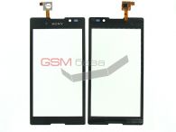 Sony C2305/ S39h Xperia C -   (touchscreen) (: Black)   http://www.gsmservice.ru