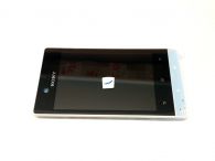 Sony ST23i/ ST23a Xperia miro -  (lcd)      (touchscreen)   (: White),    http://www.gsmservice.ru
