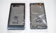Nokia 820 Lumia -   (touchscreen)   (A1 Care A-Cover Assy) (: Black),      http://www.gsmservice.ru