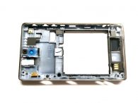 Sony C1504/C1505/C1604/C1605 Xperia E -        (Middle cover SIM-I) (: Black/ Chrome),    http://www.gsmservice.ru