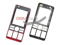 Sony Ericsson G900 -   (touchscreen)      (: Red),    http://www.gsmservice.ru