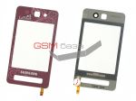 Samsung F480 -   (touchscreen) (: Red) La Fleur,    http://www.gsmservice.ru