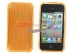 iPhone 4 -    Wood design *017* (: Orange)   http://www.gsmservice.ru