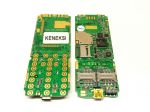 Keneksi S7 - Системная плата (SWAP) в сборе со считывателем сим и карты памяти, разъёмом MiniUSB и контактами АКБ, Оригинал на сайте http://www.gsmservice.ru
